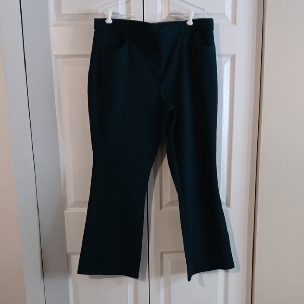 Isaac Mizrahi Black Boot Cut Pants